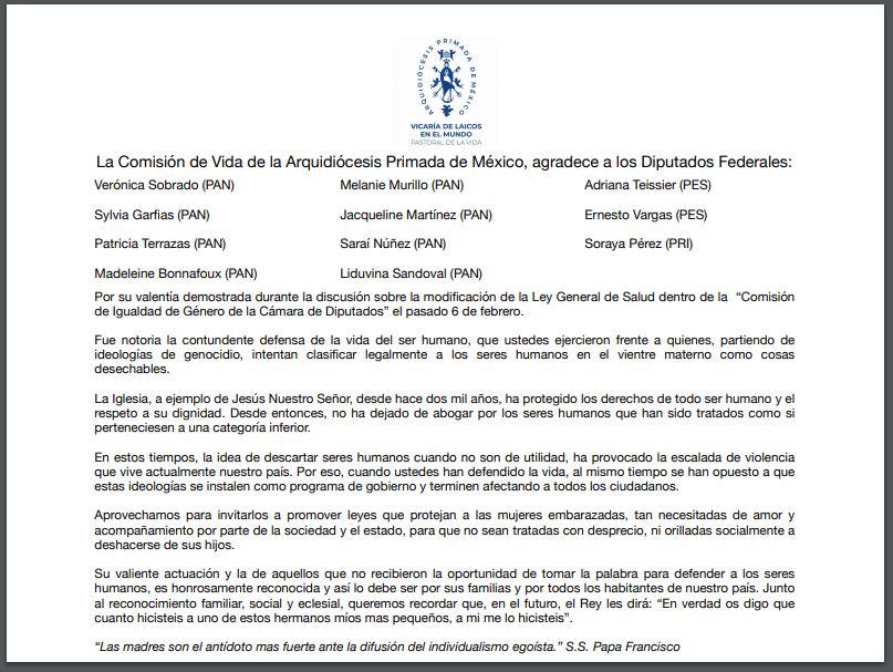 Comunicado Vida Comunicado Vida