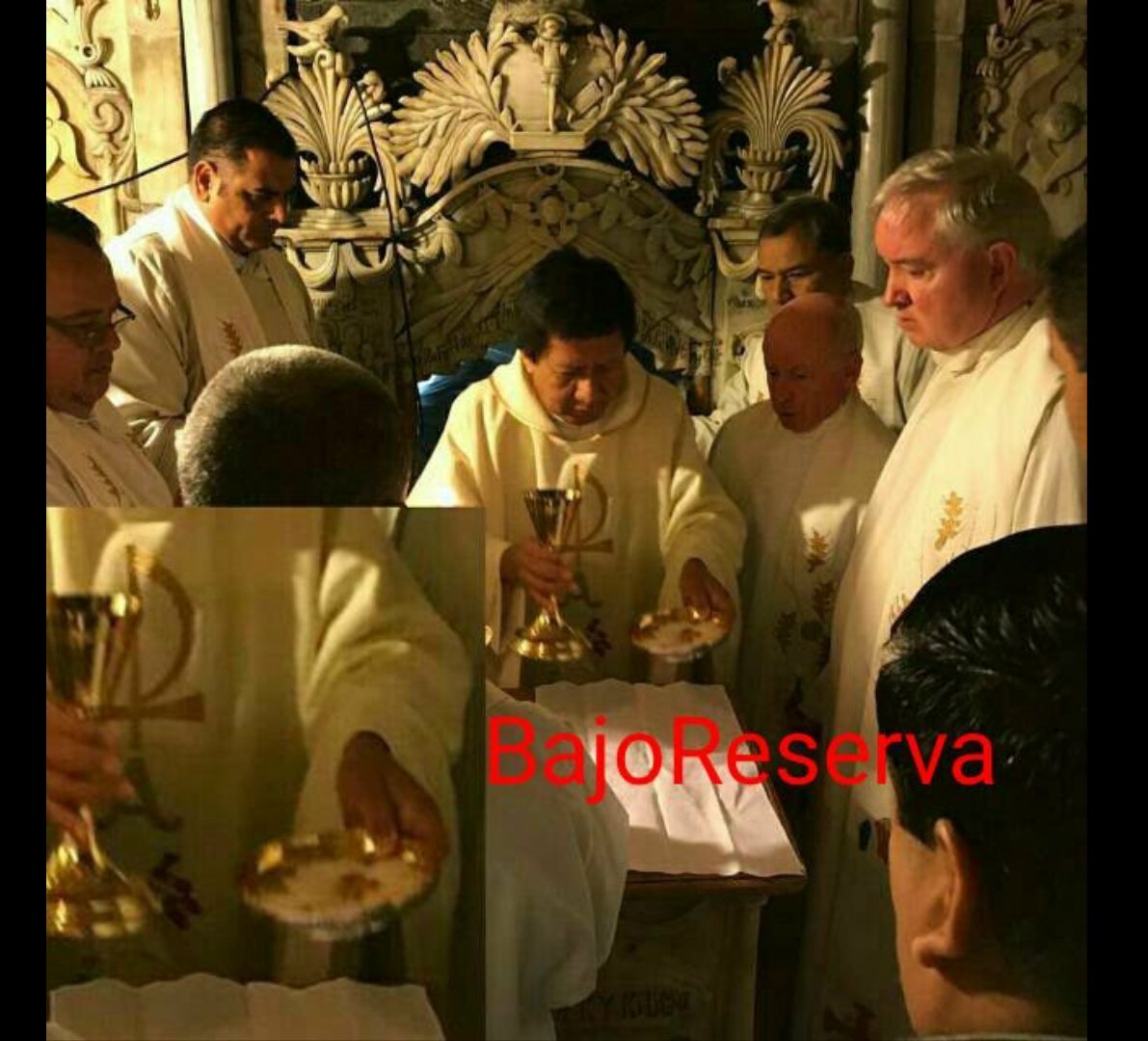 Ruíz, episodio eucarístico en Jerusalén Ruíz, episodio eucarístico en Jerusalén