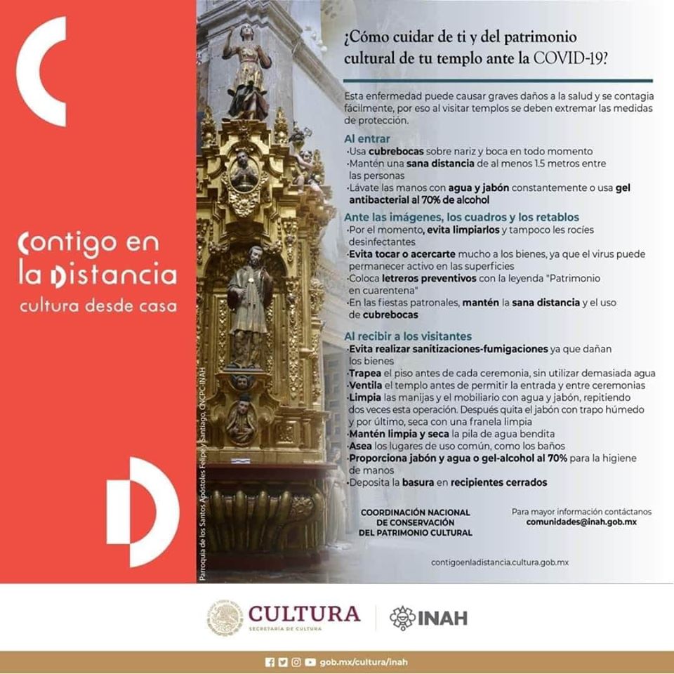 INAH. Prevención y cuidados INAH. Prevención y cuidados