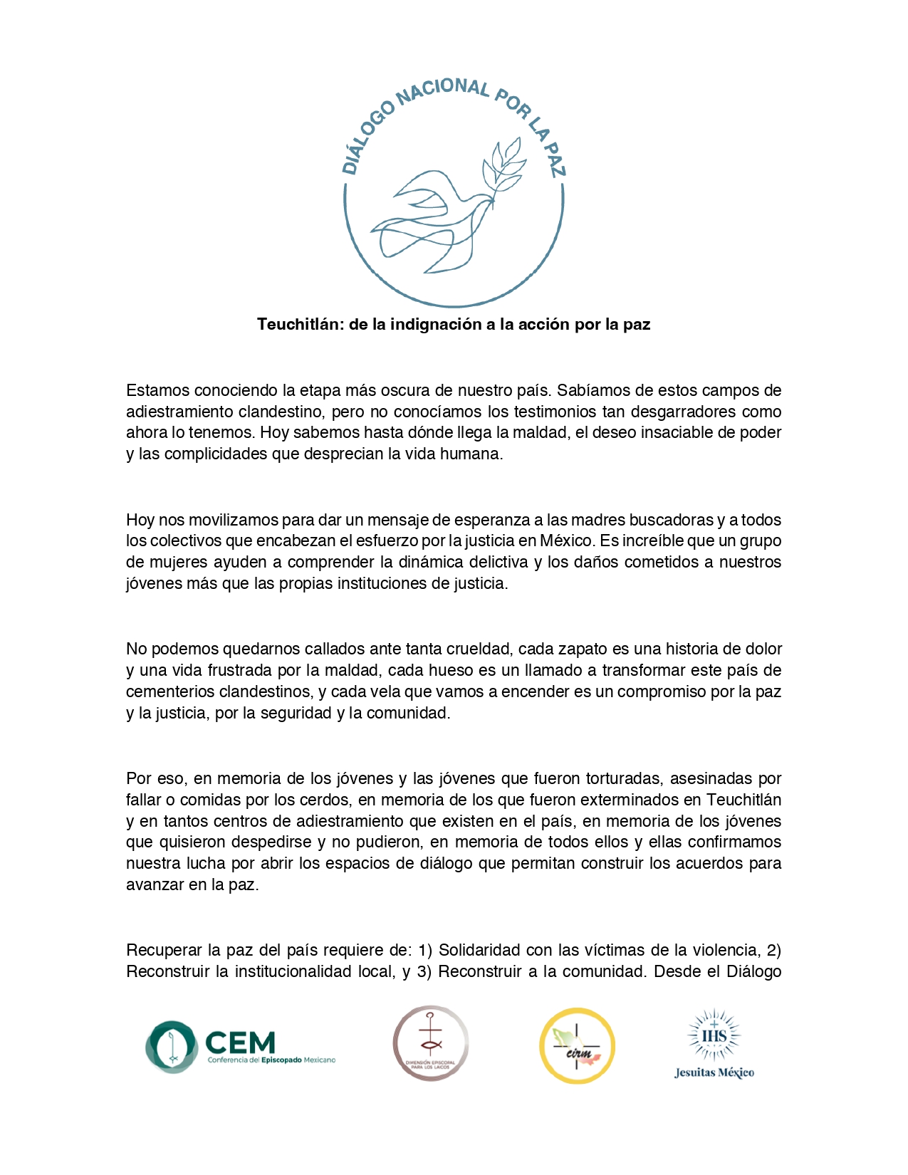 DNP. Teuchitlán. De la indignación a la acción page 0001