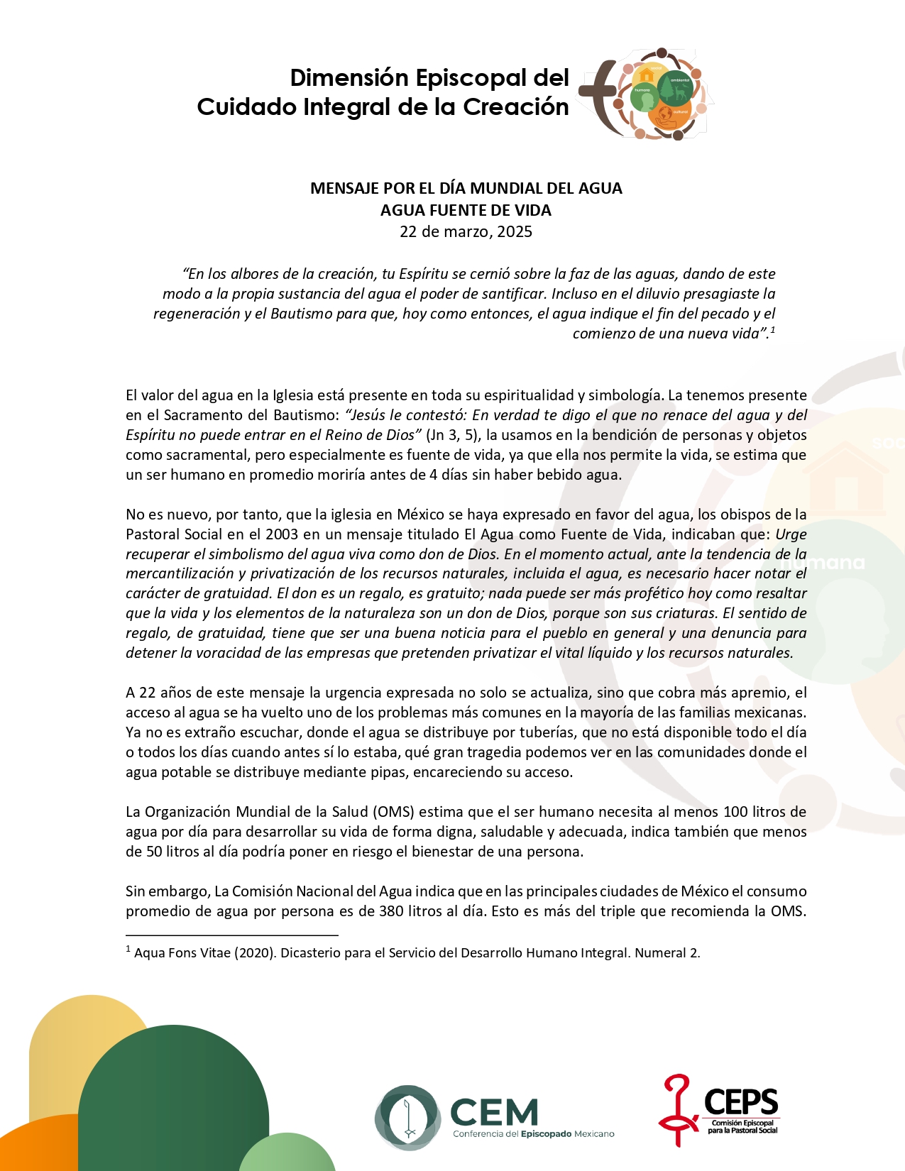 Mensaje DÍA MUNDIAL DEL AGUA 2025 2 page 0001