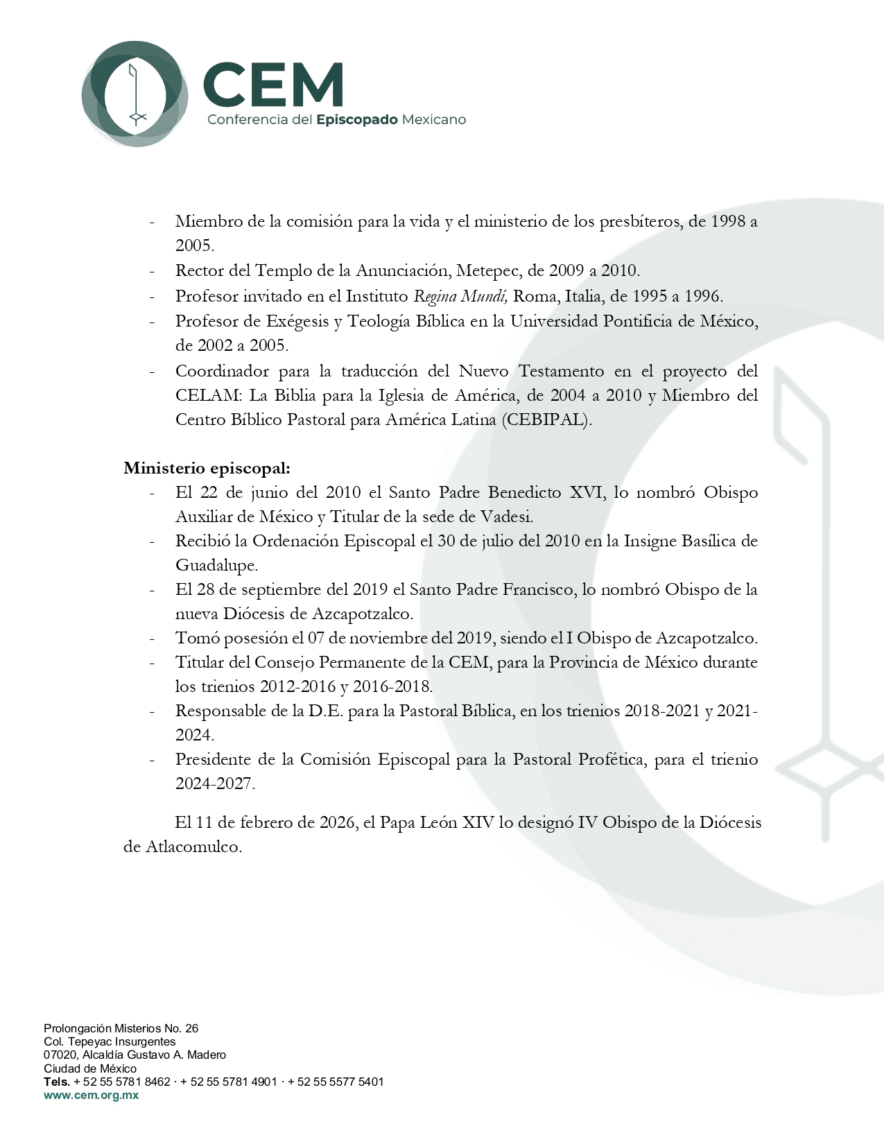Nombramiento Obispo de Atlacomulco page 0003