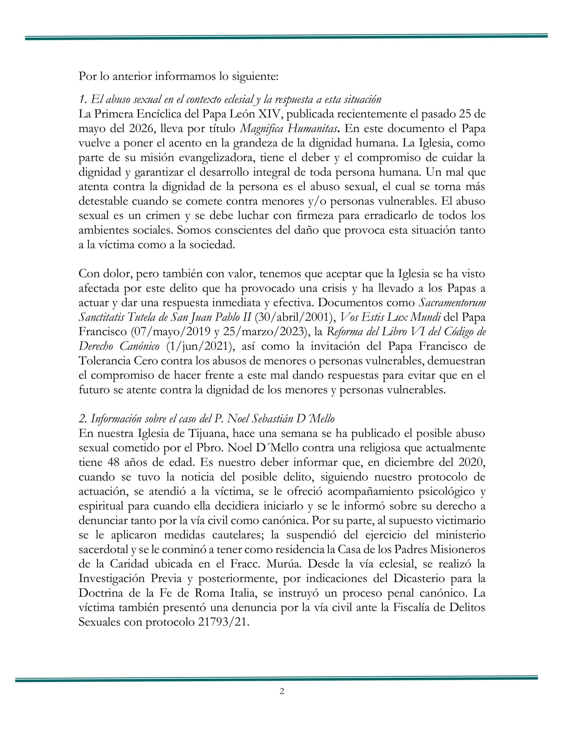 Comunicado Arquidicesis de Tijuana junio 2026 imigenes 1 scaled