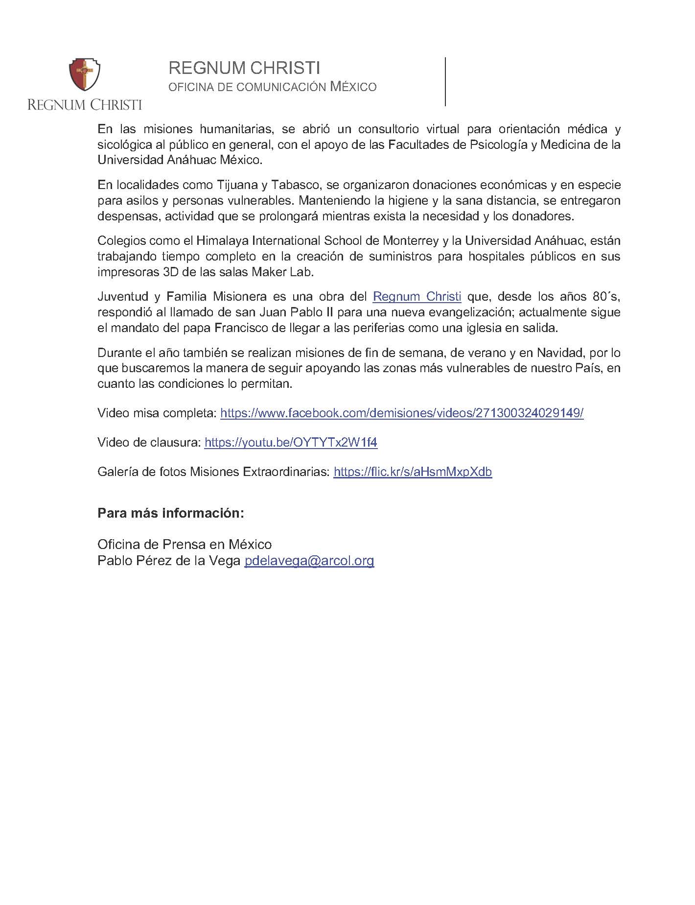 200413 Regnum Christi Concluye Megamision Página 2